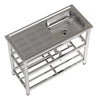 Stainless Steel Commercial Kitchen Sink Catering Sink Single Double Bowl Drainer