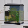 22L Starter Glass Aquarium Fish Tank Kit Pump Tropical Coldwater LED Lighting