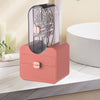 Jewelry Box Hanger Dressing Table Necklace Earring Drawer Storage Case Dustproof