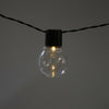 Solar Retro Ball String Lights Outdoor Garden LED Festoon Party Globe Bulb Light