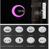 LED 3D Digital Wall Clock Alarm Date Temperature Table Night Light Hom