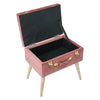 Dressing Table Stool Storage Ottoman Footstool Pouffe Seat Bedroom Makeup Chair