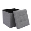 Ottoman Storage Seat Stool Trunk Toy Chest Bedding or Blanket Box Folding Bench