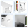 Corner Computer Table Laptop Gaming Desk Home Office Study Workstation W/ Shelf