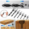 7X Drill Bit Countersink Set Carpentry Tool 90 degree Professional HSS Universal