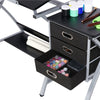 Adjustable Drafting Table Drawing Station Desk Board Storage Drawers w/ Stool