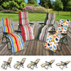 Sun Lounger Reclining Recliner Chairs Outdoor Garden Patio Relaxer with Cushion
