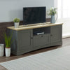 Carden Living Room Coffee Table TV Unit Sideboard Storage Cabinet Dark Grey