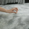 Soft Fluffy Hairy Carpet Bedroom Balcony Rectangular Rug Faux Fur Carpet Mat UK