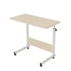 Movable Computer Desk with 4 Wheels Adjustable PC Laptop Table Home Office Study