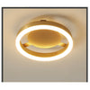 LED Golden Ring Ceiling Lamp Nordic Modern Minimalist Entrance Hallway Bedroom