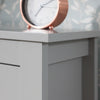 Grey Shoe Cabinet Storage Wooden