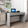 Computer Desk Desktop Laptop PC Table Workstation Drawers Home Office White/Grey