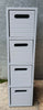 Saxony Bathroom Unit - Clean Lines & Crisp White Finish - Cabinet/Cupboard - MDF