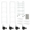 2-5 Tier Metal Vegetable Fruit Rack Stand Storage Holder Kitchen Corner Shelf
