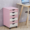 Chest of 6 Drawers Bedside Table Storage Cabinet Bedroom Organiser Nightstand
