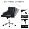 Velvet Home Office Chair Computer Desk Chairs Ergonomic Swivel Tilt Lift Black