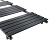 Bathroom Towel Radiator Black Designer Flat Panel Rail Heater Rads 1000x450mm