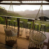 Hanging Hammock Rope Swing Chair Macrame Hammock Seat Outdoor Indoor Garden