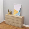 Modern Chest of Drawers 2-6 Draws Bedside Table Nightstand Cabinet Bedroom UK