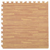 Natural Wood Effect Interlocking Floor Mats Eva Soft Foam Gym Yoga Kids Play Mat