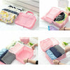 6pcs Packing Cubes Luggage Storage Organiser Travel Compression Suitcase Bag A+