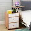 Modern Bedside Cabinet Nightstand Table 2 Drawer Bedroom Storage Furniture UK