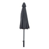 2.5m 3m Garden Patio Parasol Umbrella 8 Sturdy Ribs With Tilt Mechanism Outdoor