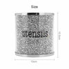 Sparkly Crushed Diamond Crystal Filled Utensil Holder Kitchen Storage Spoon UK