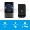 Wireless Door Bell Doorbell Wall Plug-in Chime Remote 300M 45 Tune Waterproof UK