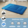 Futon Mattress Floor Roll Up Mattress Tatami Mat Washable Cover with Carry Bag