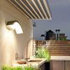 Outdoor Garden Wall Lights Waterproof LED Curved Area Night Lamp Patio Porch 12W
