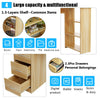 Computer Desk PC Laptop MDF Wood Table With 3 Drawers and Shelves Home Office