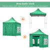 2m/3m Gazebo Marquee Heavy Duty Garden Tent Showerproof Full Side Curtains Party