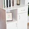 Freestanding Kitchen Cabinet Storage Unit Pantry Cupboard Organiser White