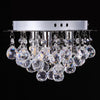Luxury LED Crystal Droplet Chandelier Elegant Ceiling Wall Light Decor Lights UK