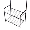 Clothes Rail Garment Rack Hanging Display Stand Coat Hat Shoe Storage Hook Shelf
