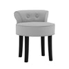 Velvet Dressing Table Stool Chair Storage Accent Throne Fireside Chair High Back