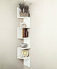 2/3/ 5 Tier Floating Wall Shelves Corner Shelf Storage Display Bookcase