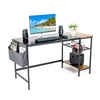 Computer Desk Office Corner PC Table Workstation w/ Shelves Storage Home 120cm