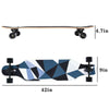 42"Maple Longboard Professional Road Skateboard Drop Through Complete Skateboard