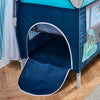 Portable Baby Travel Cot Crib Bassinet Bed Playpen Infants with Mattress Folding