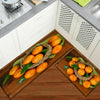New 3D Non Slip Mat Machine Washable Kitchen Rug Entrance hall back Fruit mats