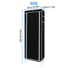 Shoe Rack 10 Tier Cabinet Storage Organiser Stand Shelf 27 Pairs Dustproof Black