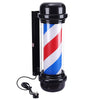 70cm Blue&Red&White LED Barber Pole Illuminated Rotating Salon Sign Light