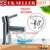 Luxury Bathroom Tap Modern Basin Sink Mono Mixer Kitchen Tap Faucet with 2 Hoses