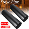 SINGLYFIRE 6″ Matt Black Stove Pipe Vitreous Enamel Flue Pipe Fittings