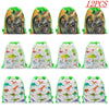 12PCS Personalised Custom Dinosaur Boys Girls Drawstring PE Swimming School Bag
