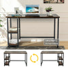 120cm Computer Desk PC Table Laptop Corner Bookshelf Writing Office Unit