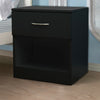 Chest Of Drawers Black 1 2 3 4 5 Drawer Nightstand Tall Wide Storage Furniture